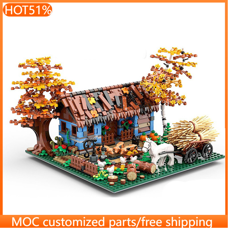 1120 PCS Urban Old Farm House  - Urban Farming House ulasan dan harga